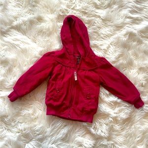 Toddler Girl Old Navy Hooded Corduroy Jacket Size 2T